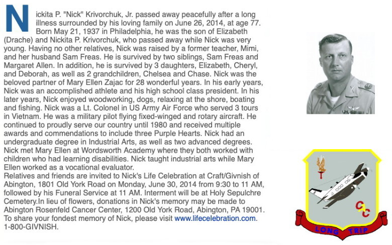LTC (Retired) Nickita P. Krivorchuck, Jr. obituaty LTC (Retired) Nickita P. Krivorchuck, Jr. obituaty